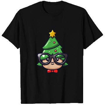 Discover Festive Geek Christmas Tree Design T Shirts