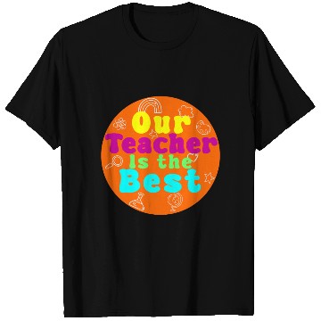 Discover Colorful Teacher Appreciation Circular T Shirts