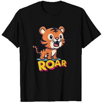 Discover Cute Tigon Roar Kids T Shirts