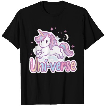 Discover Magical Unicorn in Pastel Universe T Shirts