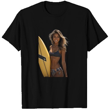 Discover Sunset Wave Beachwear Design T Shirts