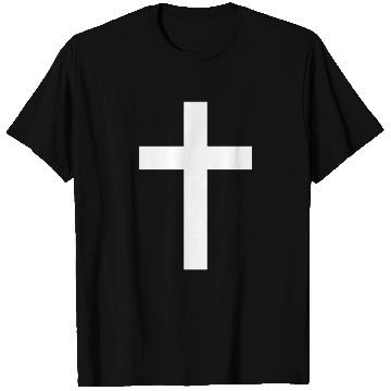 Discover Christian God Jesus Cross White T Shirts