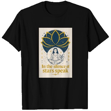 Discover Mystic Lotus Meditation Art T Shirts