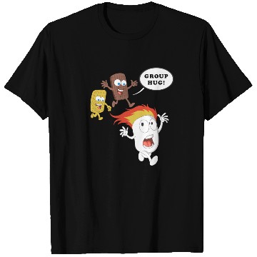 Discover marshmallow smore's group hug camping T Shirts