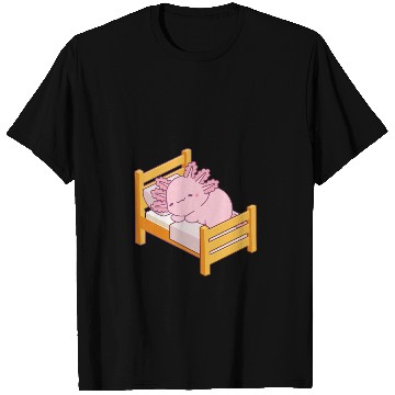 Discover Cute Sleepy Dream axolotl Design T Shirts