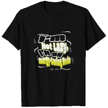 Discover Not Lazy but Carefully Stressed Illustration T Shirts