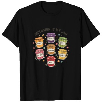 Discover Inclusion In My Jam Special Ed Teacher SPED  T Shirts