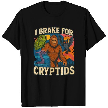Discover Cryptid Mythical Creature T Shirts Design