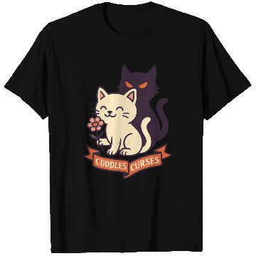 Discover Whimsical Cats and Spooky Aura Design T Shirts