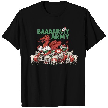 Discover Dragon Rugby Fan Squad  T Shirts