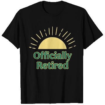 Discover Sunrise Retirement Celebration Design T Shirts