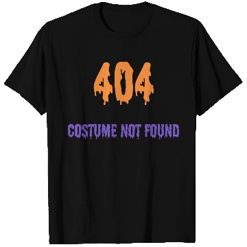 Discover 404 Costume Not Found - Halloween Party T Shirts