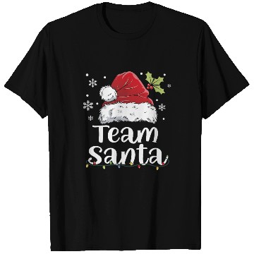 Discover Team Santa Holiday Christmas Design T Shirts