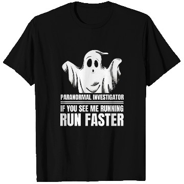Discover Funny Ghost Hunter Ghostbuster Halloween Spooky T Shirts