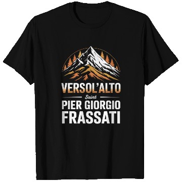 Discover Vercollio Saint Pier Giorgio Design T Shirts