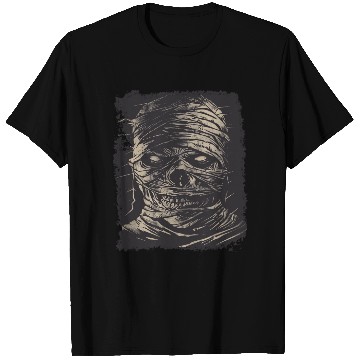 Discover Halloween Scary Mummy  T Shirts
