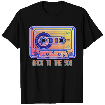 Discover Back to the 90s Retro Cassette Tape T Shirts