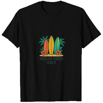 Discover Ocean Vibes Only Surf T Shirts