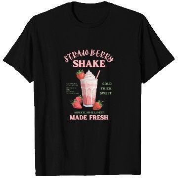 Discover Strawberry Shake T Shirts