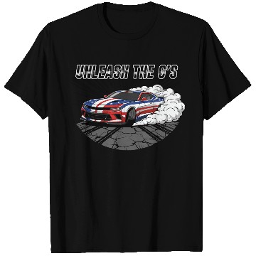 Discover Patriotic American Muscle Car T Shirts
