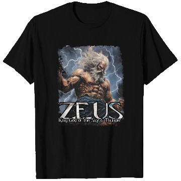 Discover Zeus Thunder God T Shirts