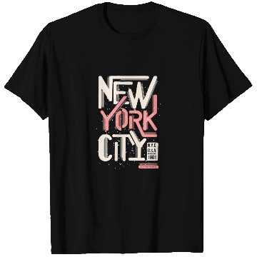 Discover Urban New York City Typography Design T Shirts