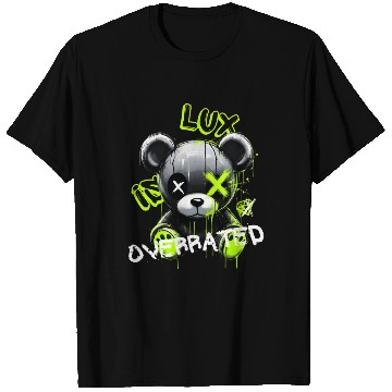 Discover Graffiti Bear Lux Overrated T Shirts