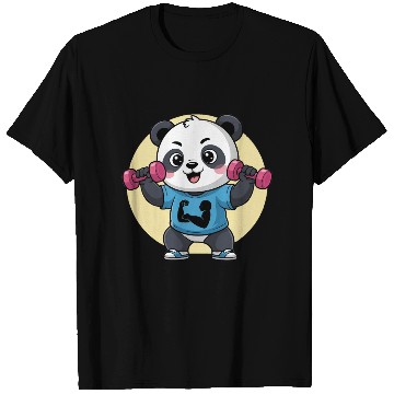 Discover Panda Gym Workout T Shirts