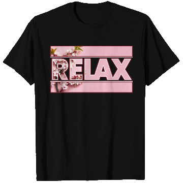 Discover Cherry Blossom Relax Logo T Shirts