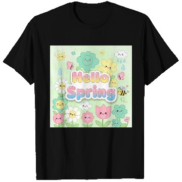 Discover Hello Spring T Shirts