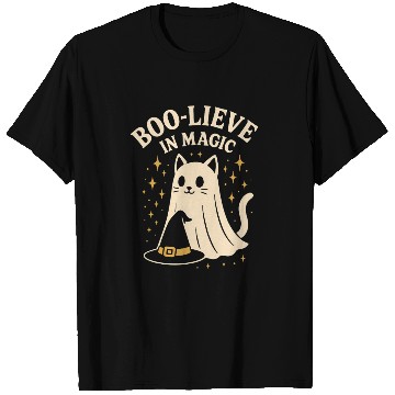 Discover Enchanting Cat in Magic Costume T Shirts
