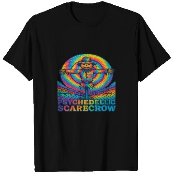 Discover Psychedelic Scarecrow Trippy EDM Rave Festival T Shirts
