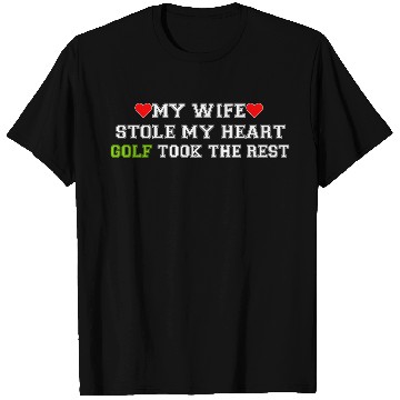 Discover Golf Husband Funny Married T Shirts