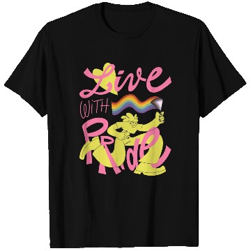 Discover Live with Pride - LGBTQ+ Statement T Shirts