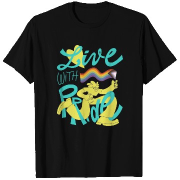 Discover Live with Pride - LGBTQ+ Statement T Shirts