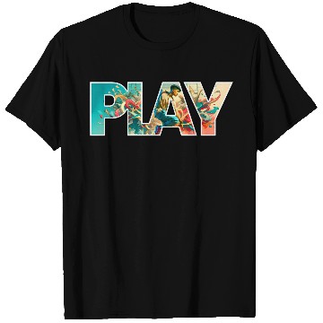Discover Street Dance Play Logo T Shirts