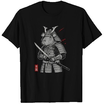 Discover Samurai Otter in Armor T Shirts