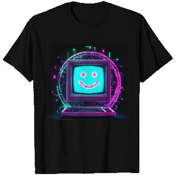 Discover Retro Digital Computer Design T Shirts