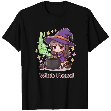 Discover Cute Witch Cauldron Adventure T Shirts