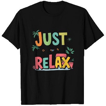 Discover Colorful Relaxed Typography Design T Shirts
