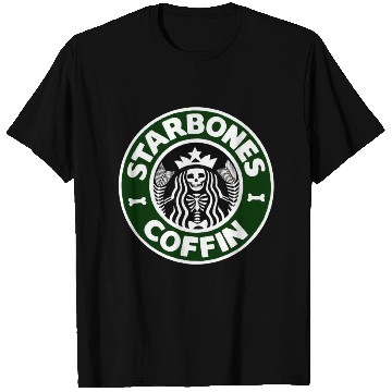 Discover Starbones Coffin T Shirts