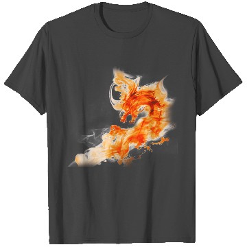 Discover flames dragon T Shirts