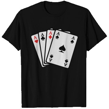 Discover Poker cards T Shirts