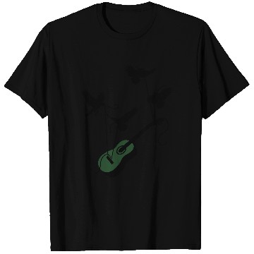 Discover Guitar Birds T Shirts