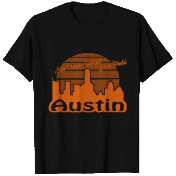 Discover Austin Texas burnt orange T Shirts