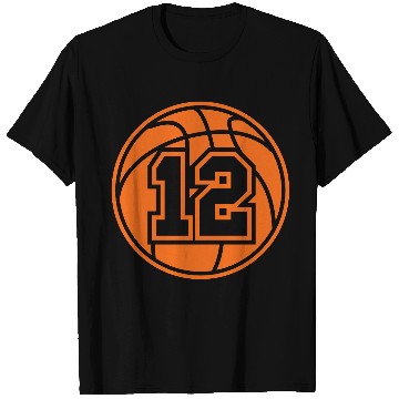Discover 12 Basketball Vector 1_color TAS T Shirts