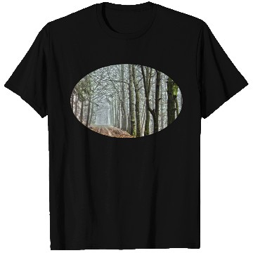 Discover Forest - Nature - Park - Trees - Rural - Dirt Road T Shirts