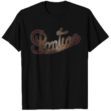 Discover Old School Pontiac Distressed T Shirts