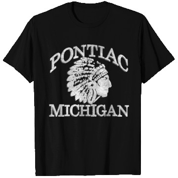 Discover Pontiac Michigan Native American T Shirts