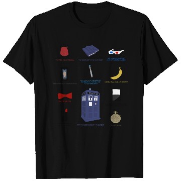 Discover Doctor Who Items T Shirts
